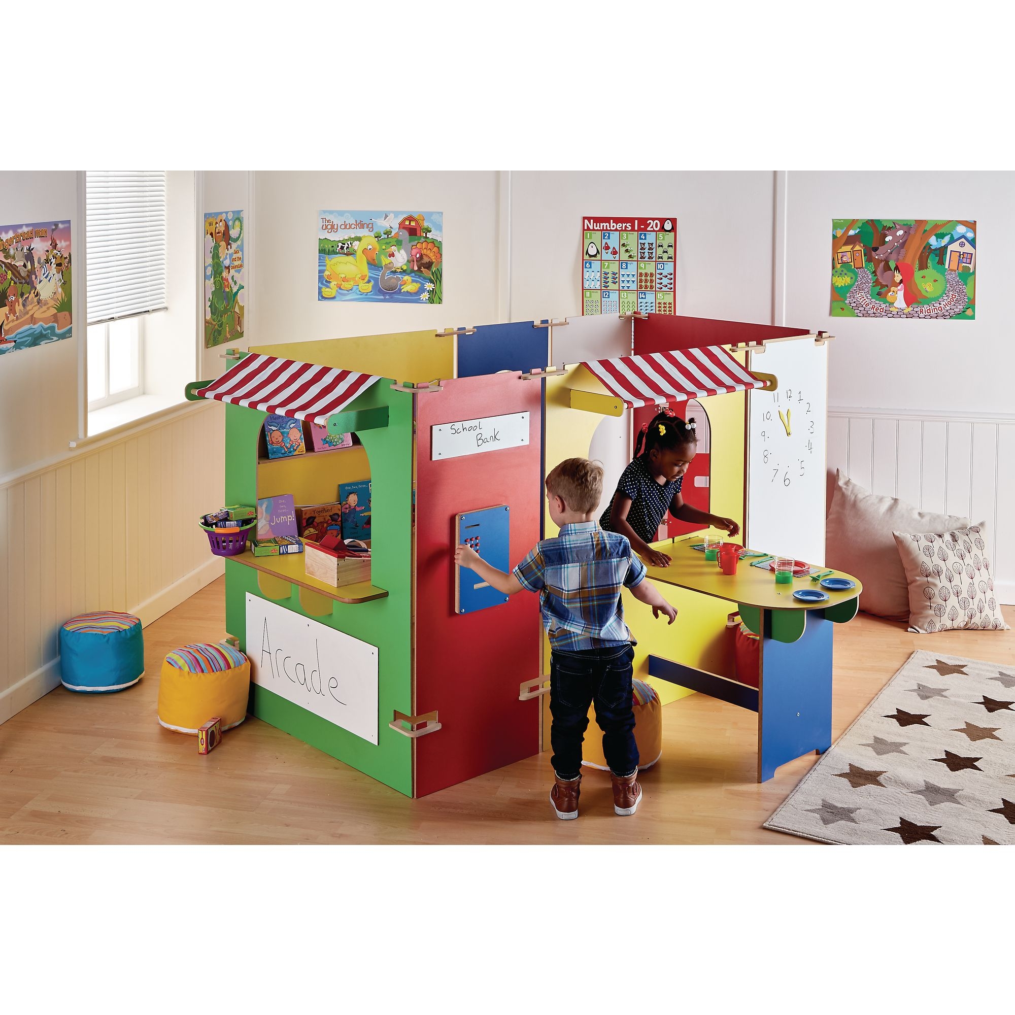 Twoey Town Arcade Set - Multicoloured